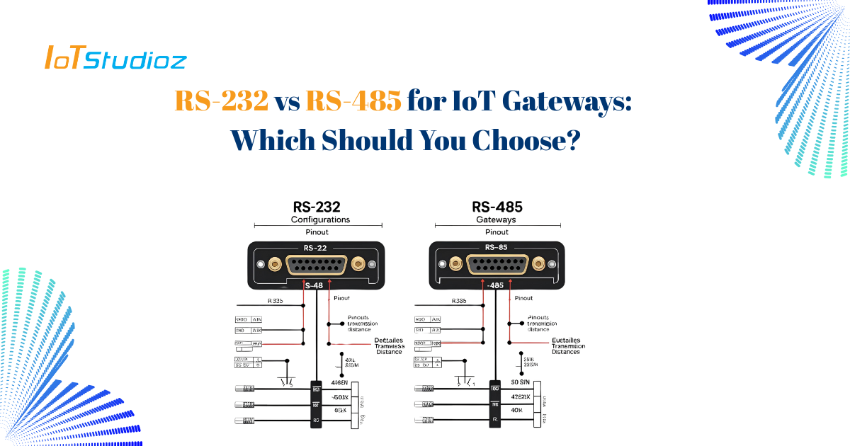 RS-232 vs RS-485 for IoT Gateways Which Should You Choose