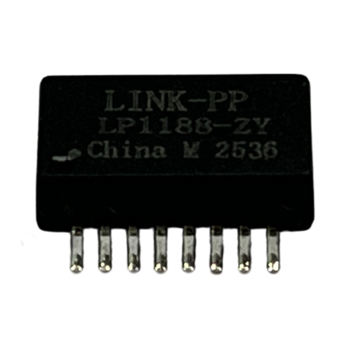 LP1188-ZY 10100 Base-T Single Port Ethernet Transformer Module (16-Pin)