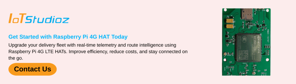 Get Started with Raspberry Pi 4G HAT Today