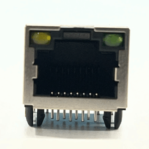 LPJE101-0BG-ZY RJ45 1x1 Connector Without Magnetic With Yellow Green LED