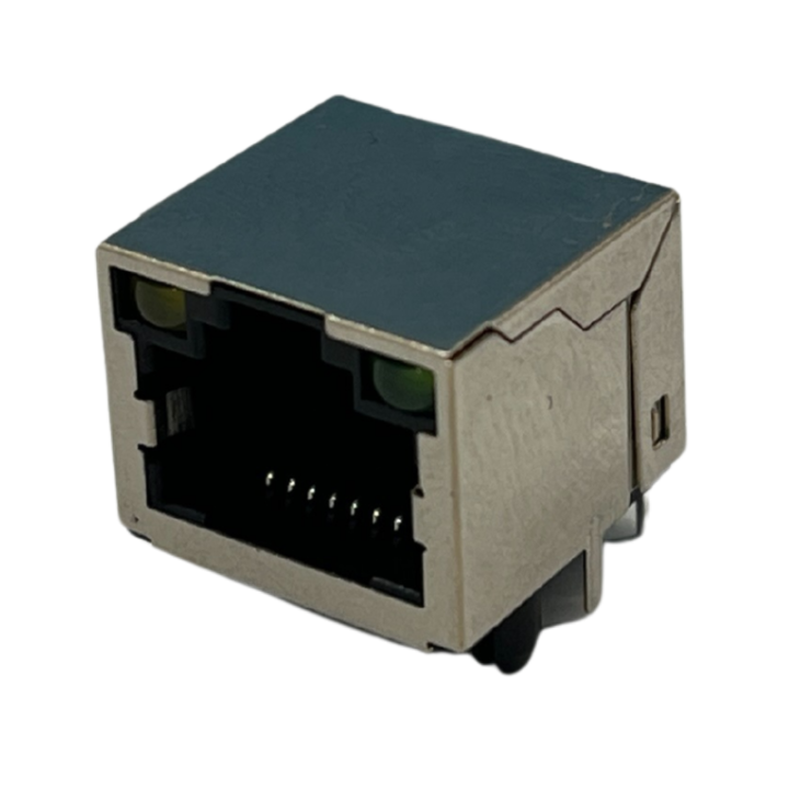 LPJE101-0BG-ZY RJ45 1x1 Connector Without Magnetic With Yellow Green LED