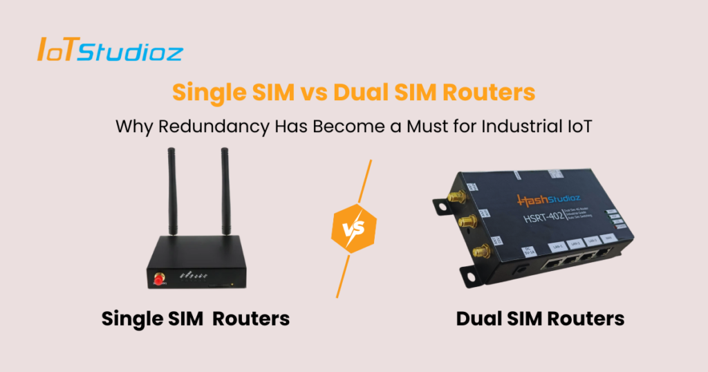 Dual SIM Industrial Routers vs Single SIM for IoT