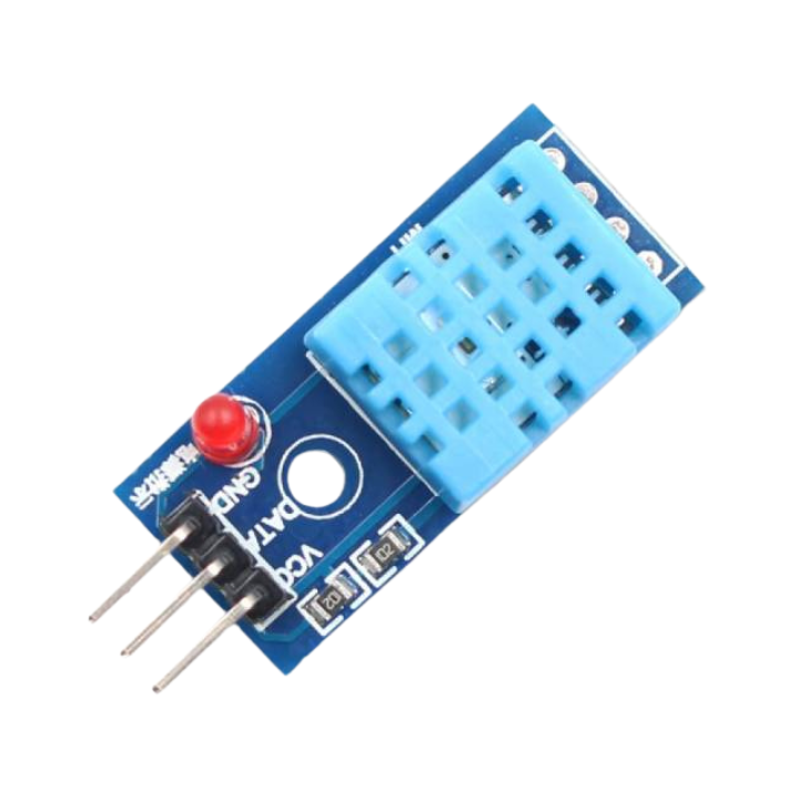 DHT11 Temperature & Humidity Sensor Module with LED - Image 2