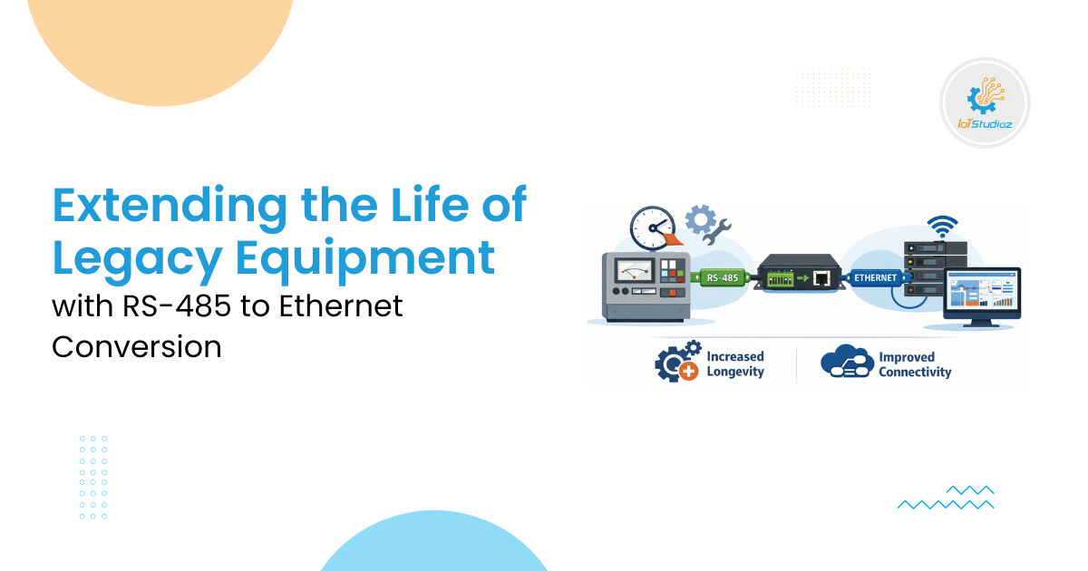 Extending the Life of Legacy Equipment with RS-485 to Ethernet Conversion