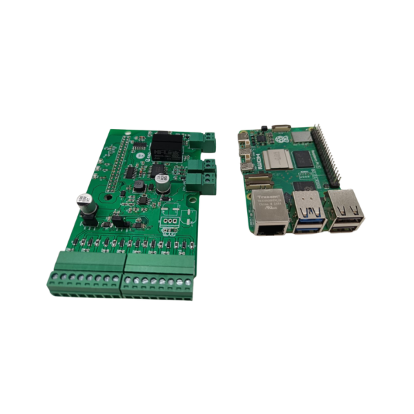 Raspberry Pi 5 HAT with 8 Analog Inputs (4–20mA) and 2 RS485 Ports