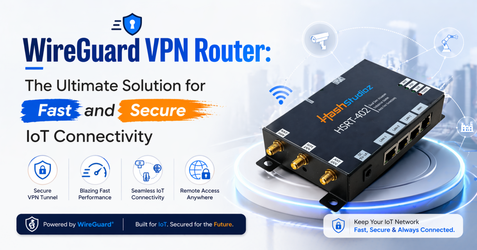 Wise Security Router WireGuard VPN Router: The Ultimate Solution for Fast and Secure IoT ...