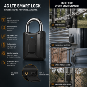 4G LTE Smart Lock