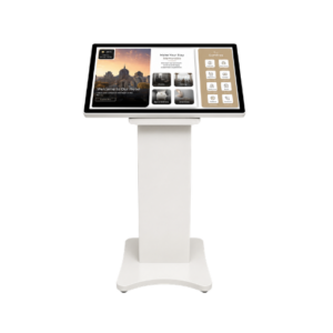 21.5_ Horizontal Floor Standing Interactive Kiosk