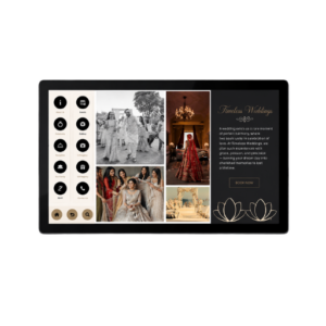 32 Horizontal Wall Mount Interactive Kiosk