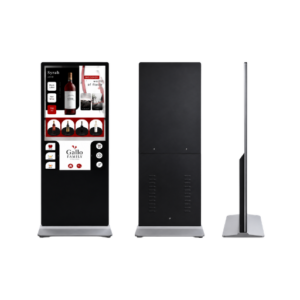 43_ Vertical Floor Standing Interactive Kiosk