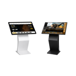55_ Horizontal Floor Standing Interactive Kiosk