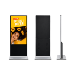 65" Vertical Floor Standing Digital Signage Display