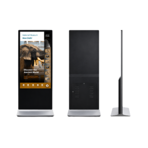 65_ Vertical Floor Standing Interactive Kiosk