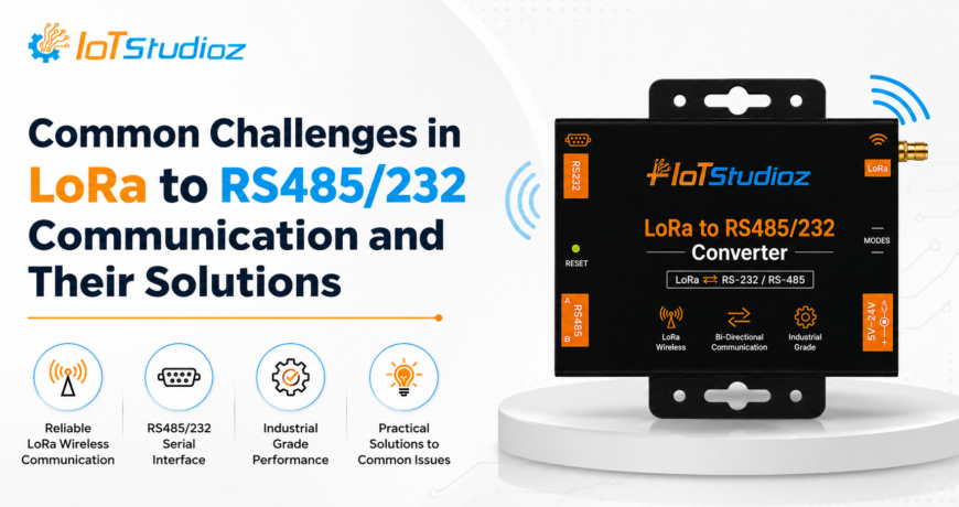 Common Challenges in LoRa to RS485232 Communication and Their Solutions