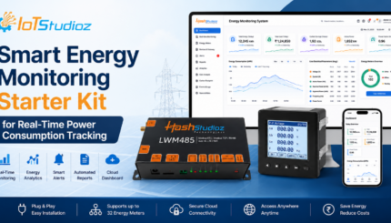 Smart Energy Monitoring Starter Kit for Real-Time Power Consumption Tracking