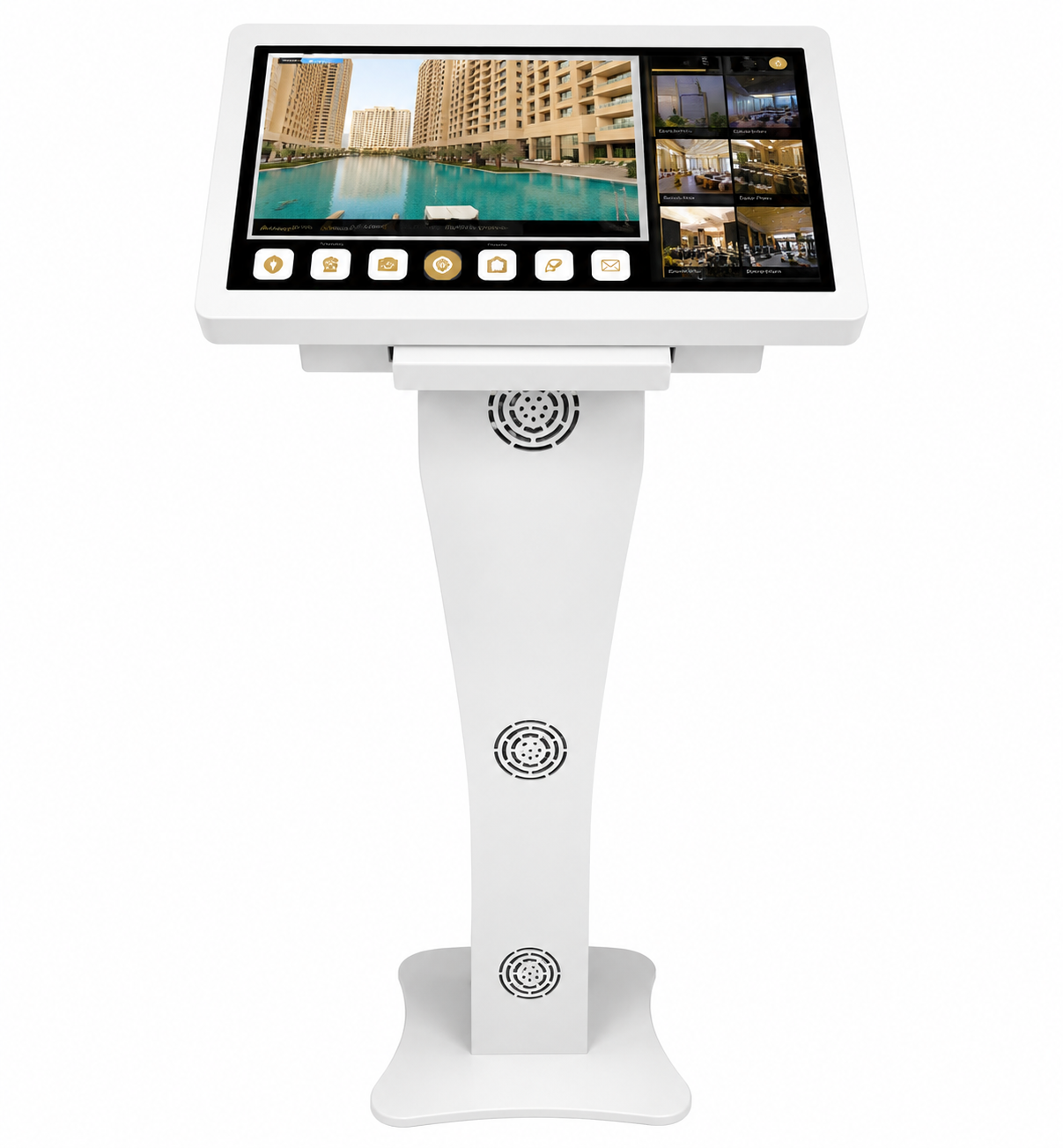 15.6 Horizontal Floor Standing Interactive Kiosk