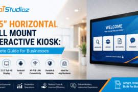 21.5″ Horizontal Wall Mount Interactive Kiosk Complete Guide for Businesses