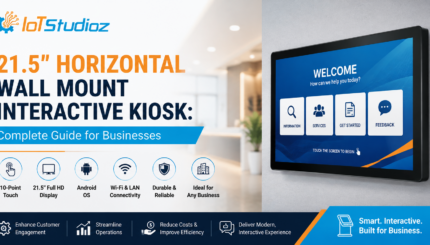 21.5″ Horizontal Wall Mount Interactive Kiosk Complete Guide for Businesses
