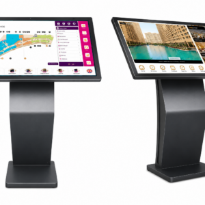 43 Horizontal Floor Standing Interactive Kiosk