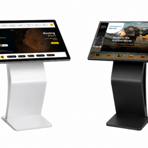 55 Horizontal Floor Standing Interactive Kiosk