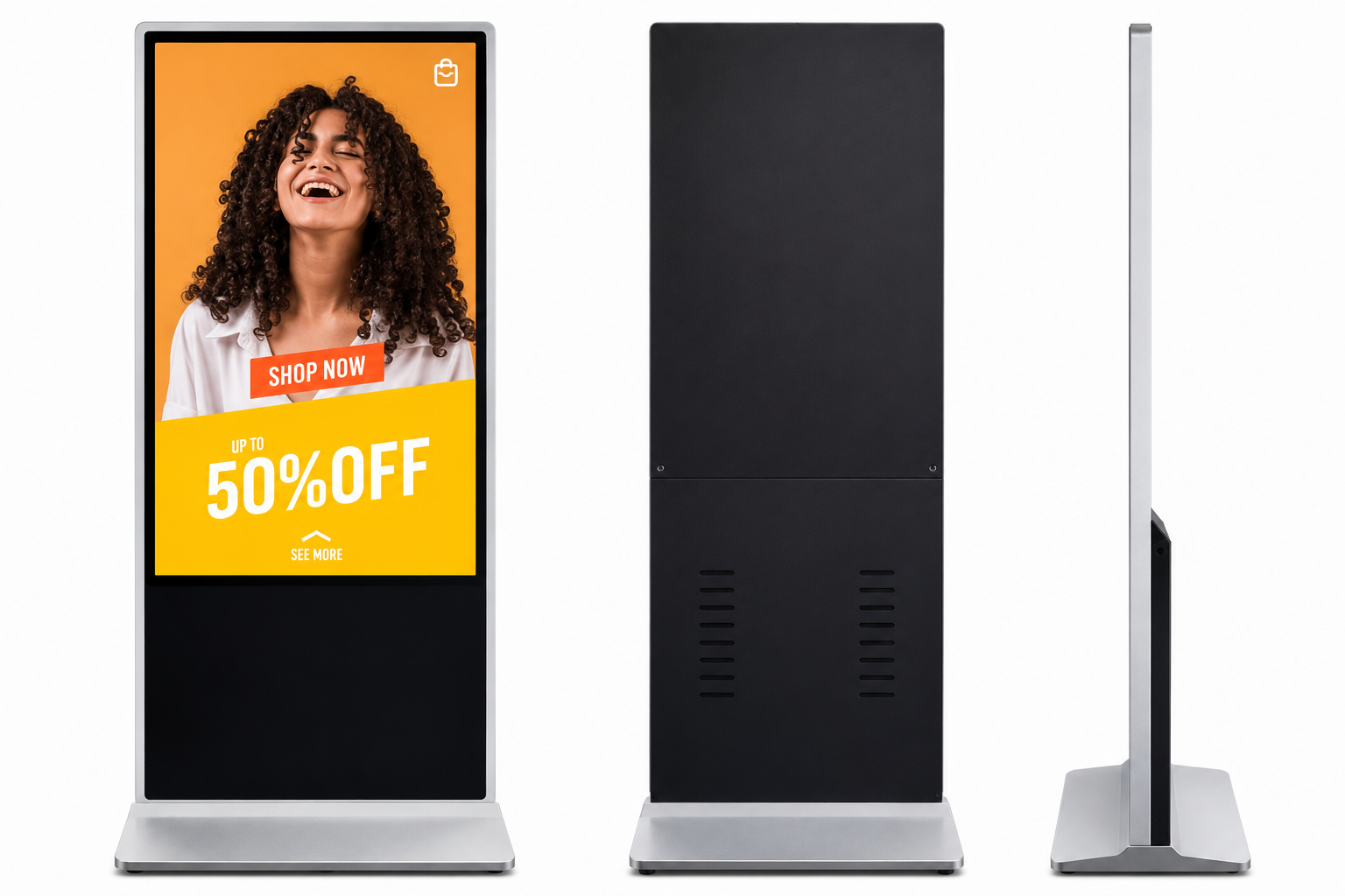 55 Vertical Floor Standing Digital Signage Display 55 Vertical Floor Standing Digital Signage Display