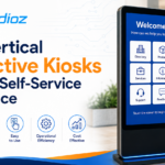 How Vertical Interactive Kiosks Improve Self-Service Experience