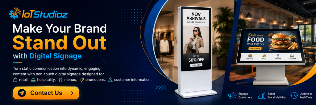 Make Your Brand Stand Out with Digital Signage