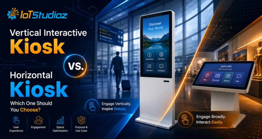 Vertical Interactive Kiosk vs. Horizontal Kiosk Which One Should You Choose
