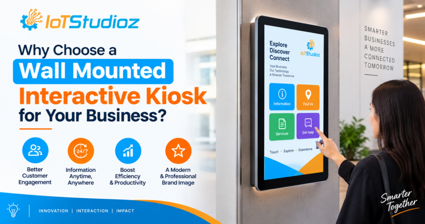 Why Choose a Wall Mounted Interactive Kiosk for Your Business